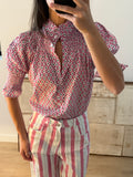 Blusa estampada rosas