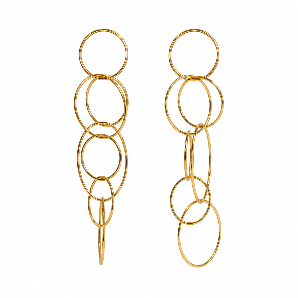 PENDIENTES ARANDELAS