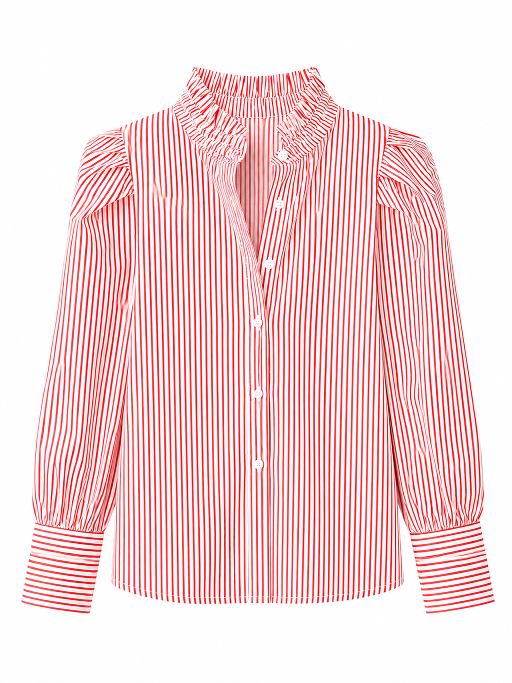 Camisa rayas manga farol