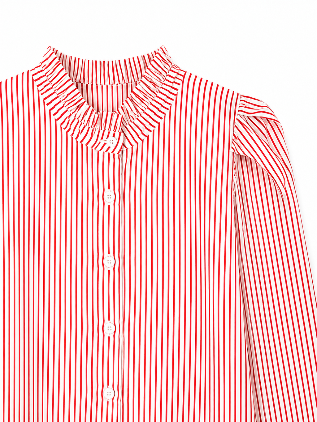 Camisa rayas manga farol