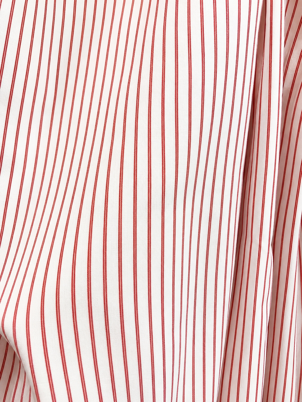 Pantalón rayas rojas con volante