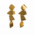 PENDIENTES LARGOS DORADOS