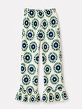 Pantalón Flores con volante