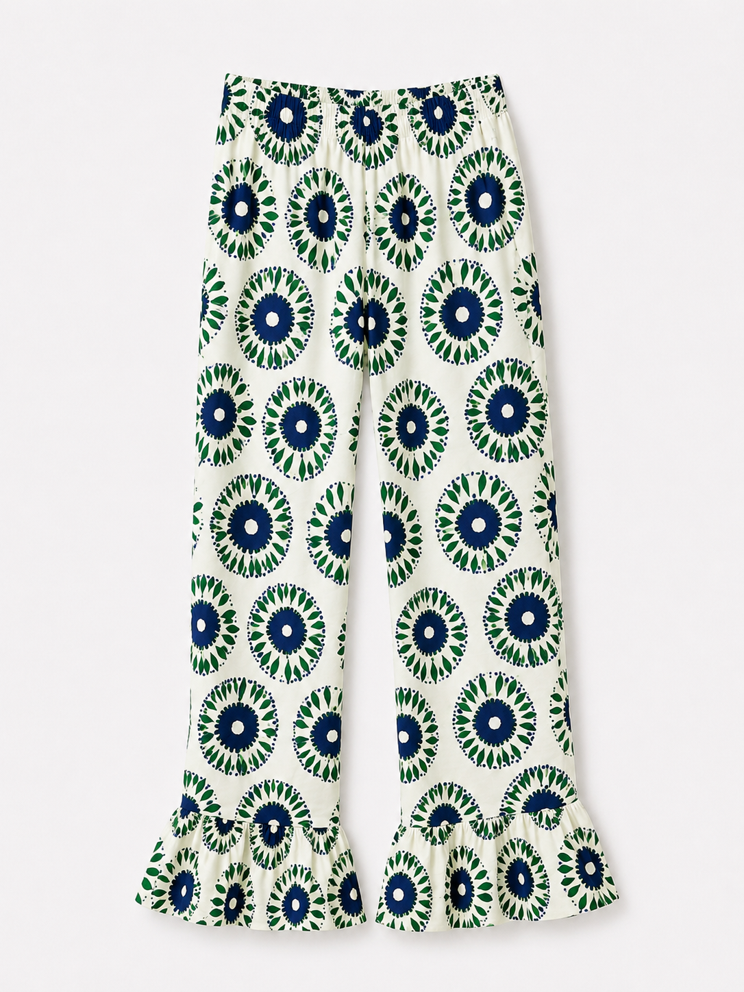 Pantalón Flores con volante